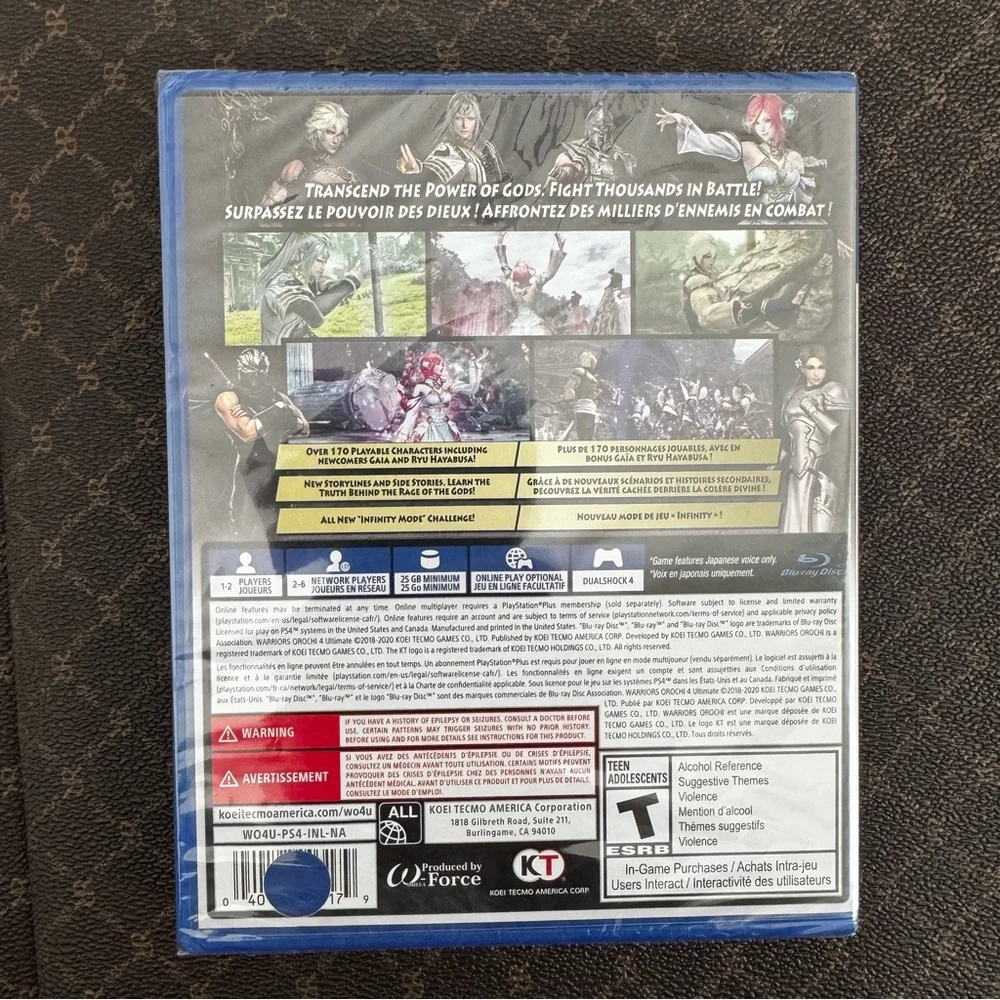 NEW PS4 9 Game Bundle Langrisser, Jak X, Gravity Rush,RemiLore, Orochi 4, more - Picture 8 of 16